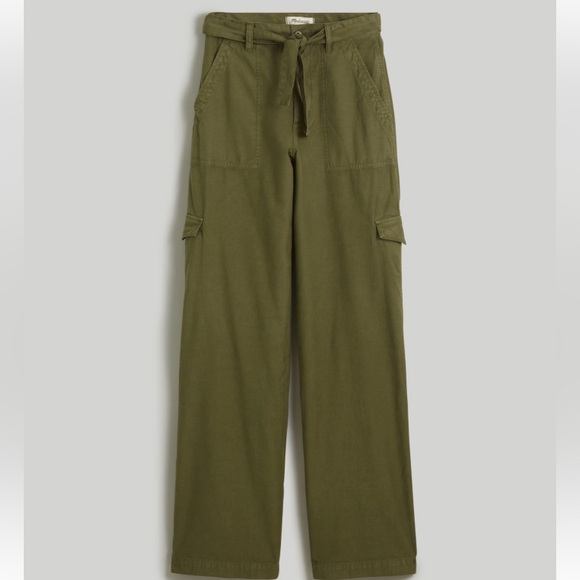 Madewell Pants - Madewelll Petite Griff Super-wide Leg Cargo Pant